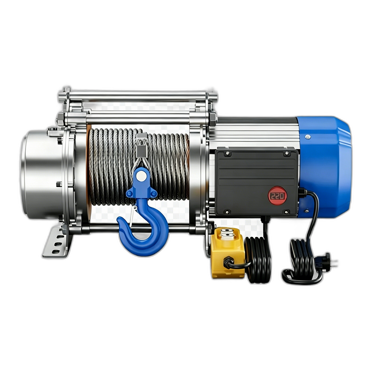 Yulong electric winch drum winch